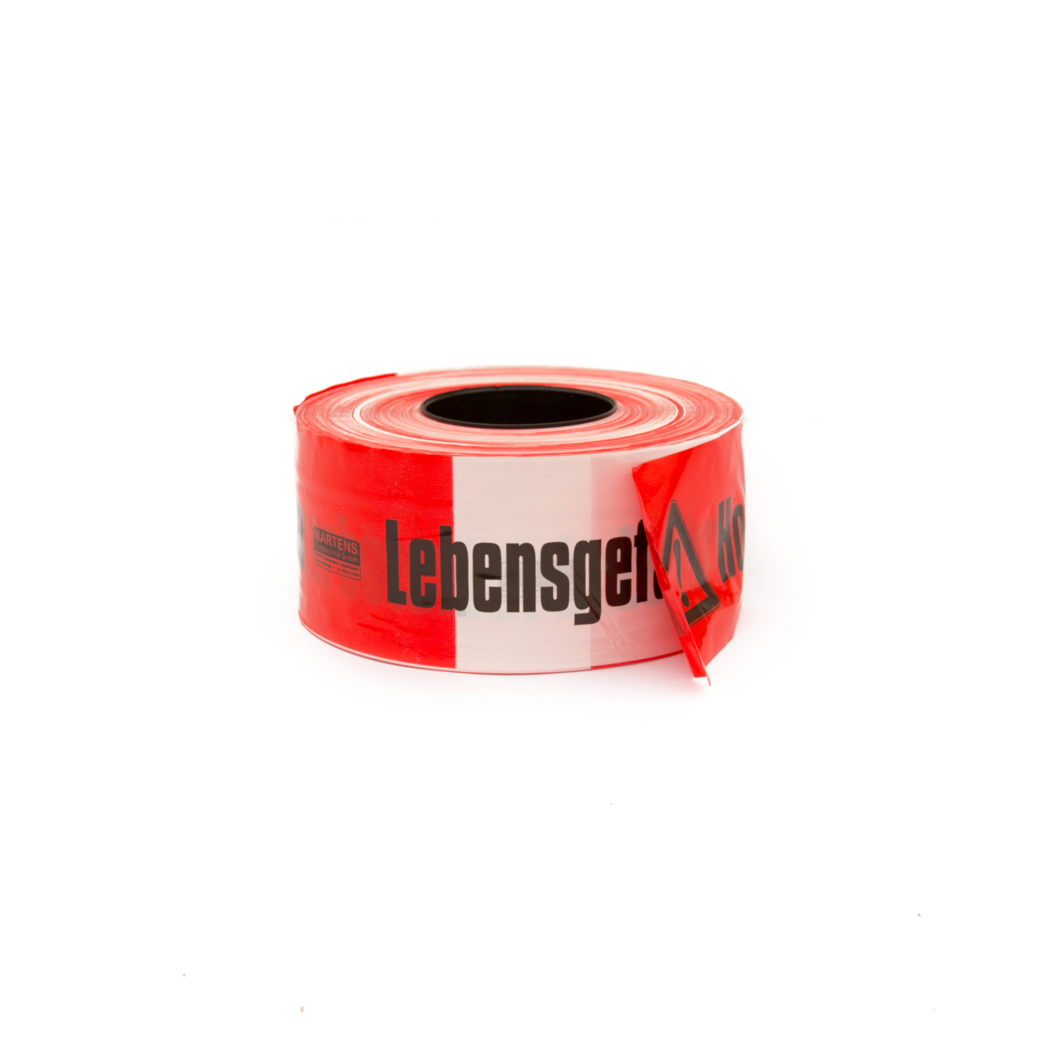 Absperrband bedruckt
