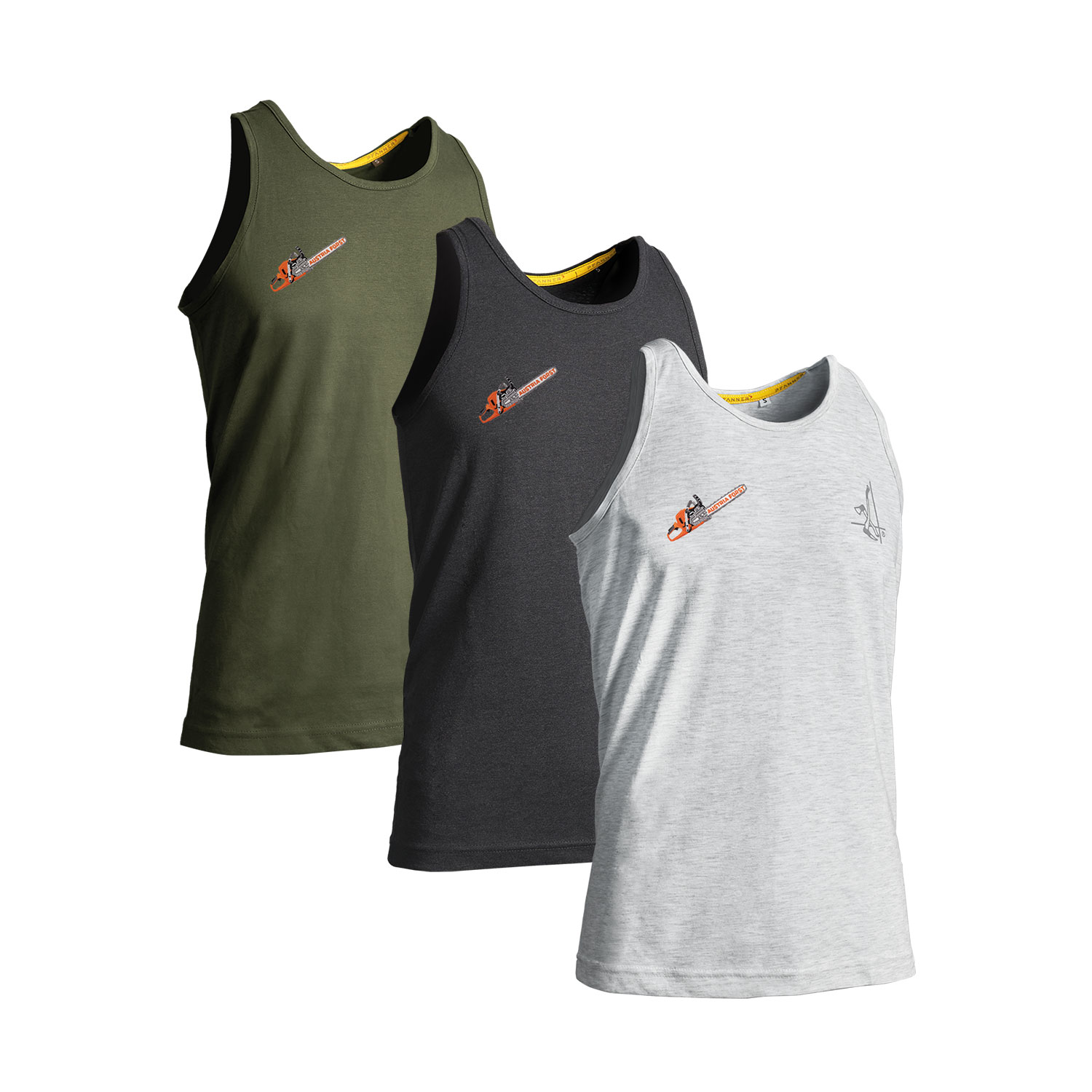 Austria Forst TankTop 3er Set XL