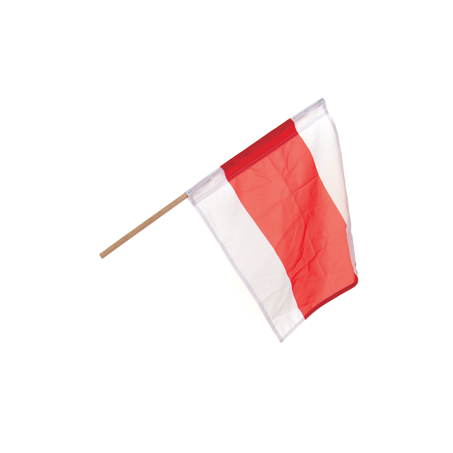 Warnfahne für Schilderständer