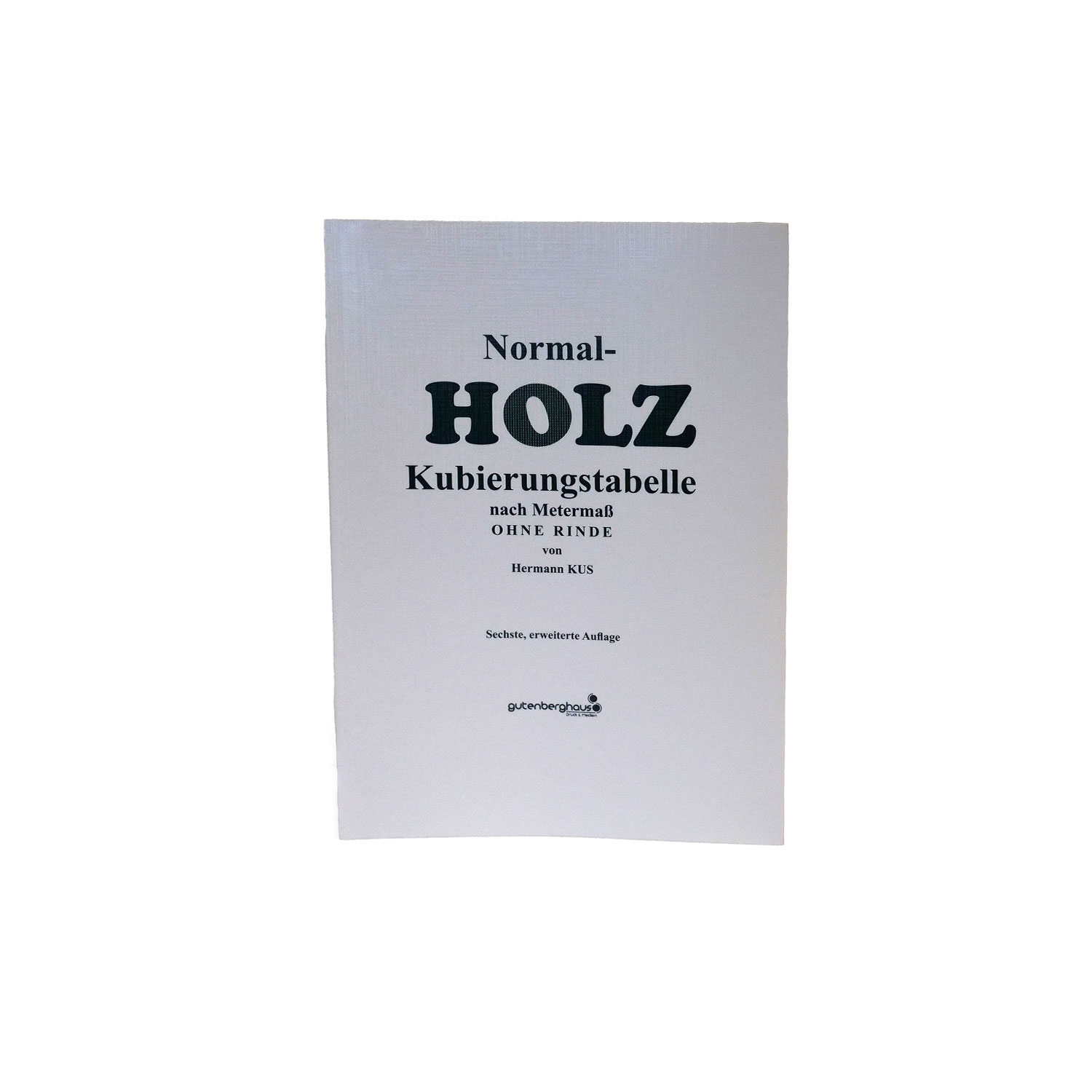 Normalkubierungstabelle nach KUS