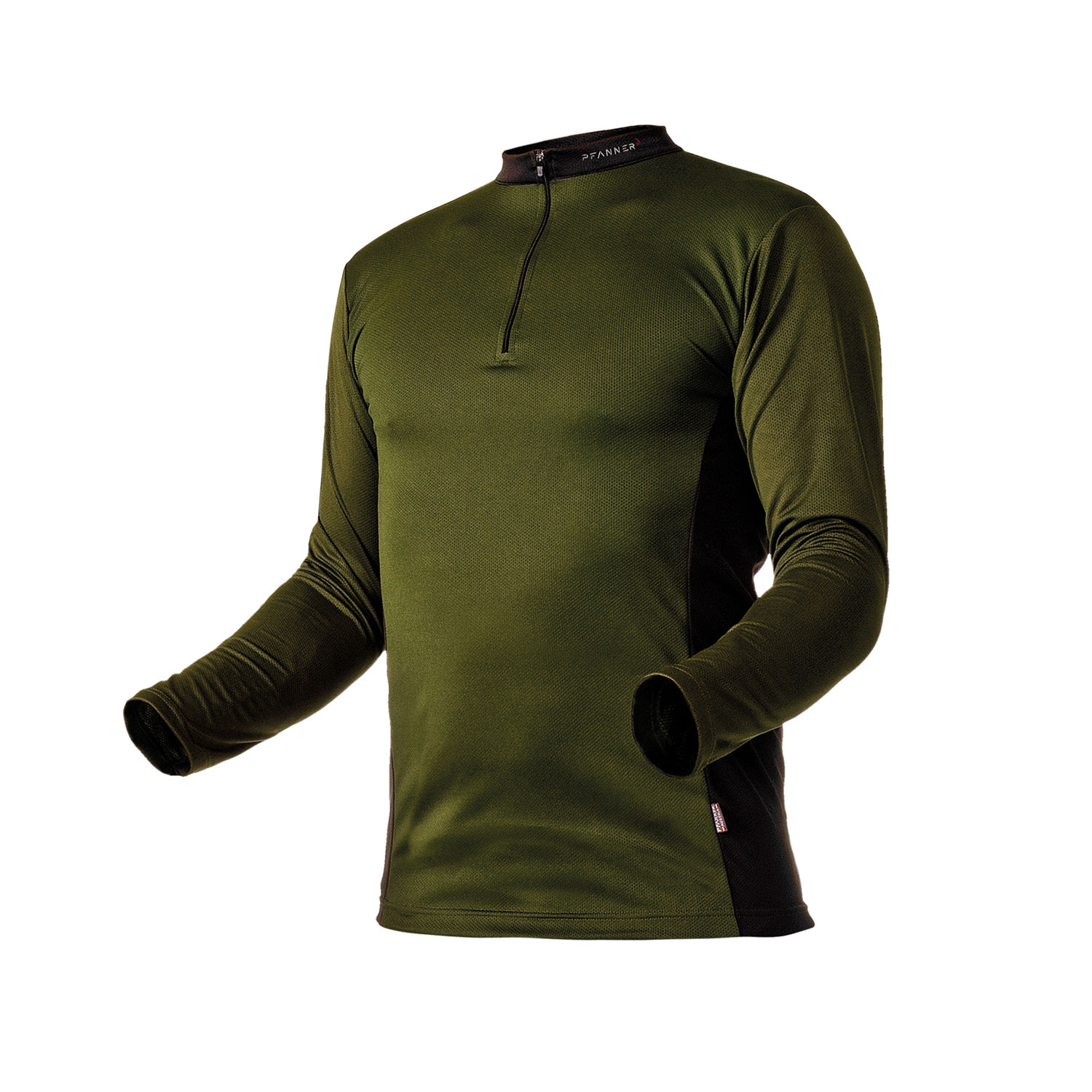 PFANNER® Zipp-Neck Shirt langarm