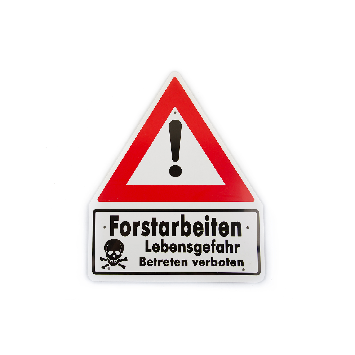 Schild Forstarbeiten