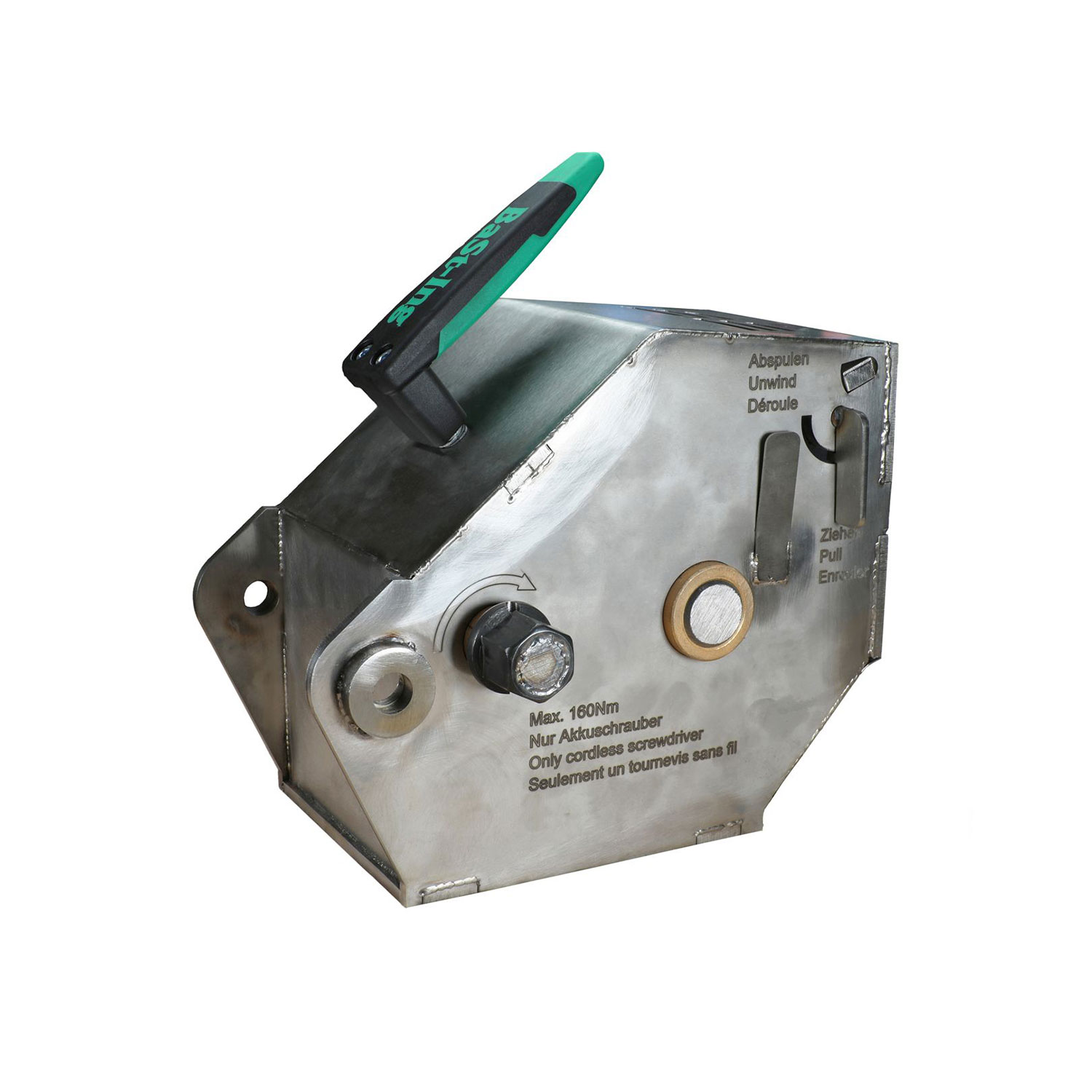 PullFast Seilwinde, Akkuschrauberbetrieb