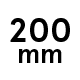 200 mm