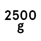 2500 g