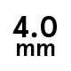 4.0 mm