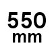 550 mm