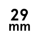29 mm
