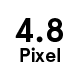 4.8 mm Pixel