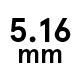 5.16 mm