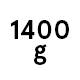 1400 g